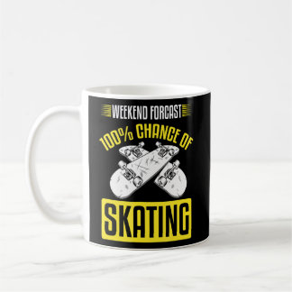 Chance On Skate Weekend 100 Percent Skateboarding Coffee Mug