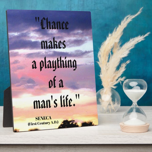 CHANCE  PLAQUE (Side)