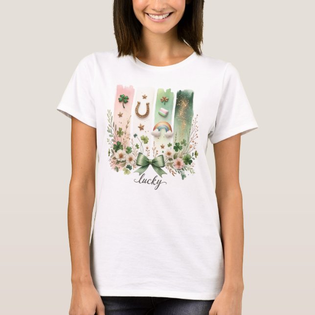 Chance Symboles, T-shirt de la Saint Patrick (Devant)