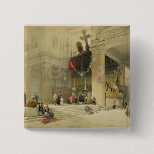 Chancel of the Church of St. Helena, plate 87 from 2 Inch Square Button