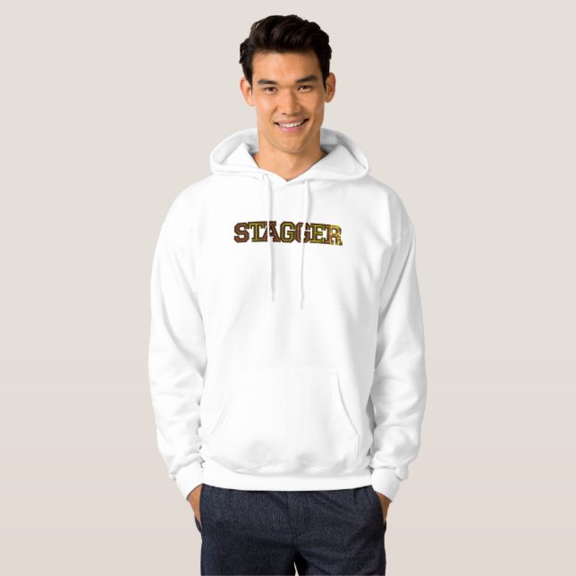 Chancelez le sweat - shirt à capuche blanc des (Devant entier)
