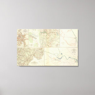 Chancellorsville Buckingham, Appomattox counties Canvas Print