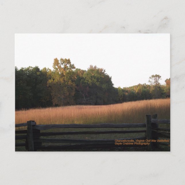 Chancellorsville, Virginia Postcard (Front)