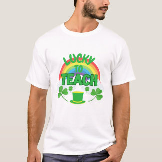 Chanceux d'enseigner – T-Shirt pour enseignants de