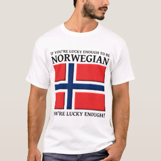 Chanceux d'être norvégien T-shirt