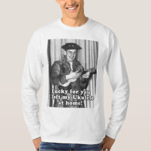Chanceux pour vous T-shirt léger de la douille de