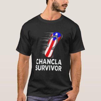 Chancla Puerto Rico  Spanish Joke Idea T-Shirt
