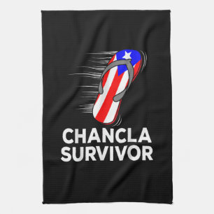 Chancla Survivor Kitchen Towel