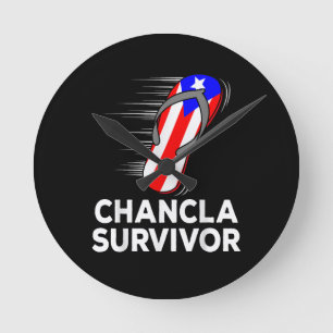 Chancla Survivor Round Clock