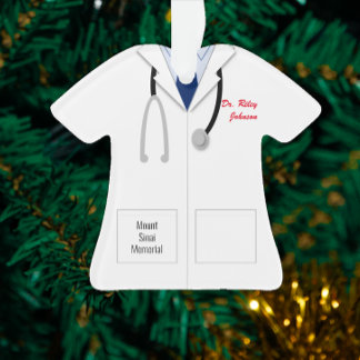 Chandail blanc Blue Chemise Docteur Profession