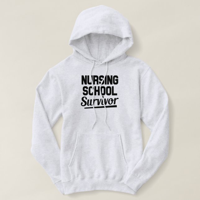 Chandail drôle de sweat - shirt à capuche de (Design devant)