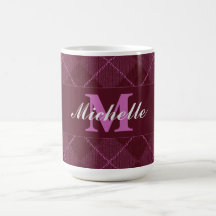 Chandail monogramme 15 oz Mug classique.