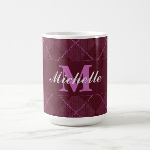 Chandail monogramme 15 oz Mug classique.