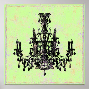 Chandelier Coco ~ Imprimer / Poster