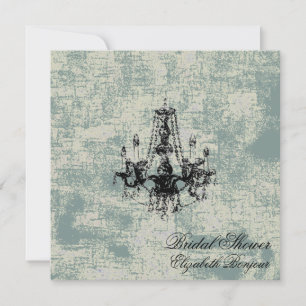 Chandelier Elegance ~ Invitation Anniversaire
