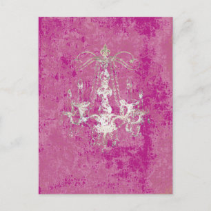 Chandelier Elegance ~ Postcard / Invitations