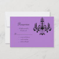 Chandelier et chauves-souris RSVP