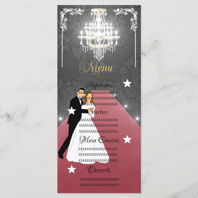 Chandelier Menu (Front)