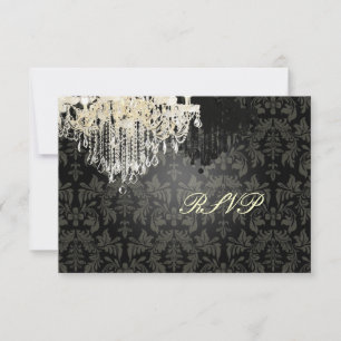 Chandelier noir + blanc PixDezines RSVP