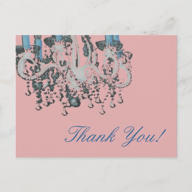 Chandelier Park Avenue ~ Carte postale / Invitatio (Devant)