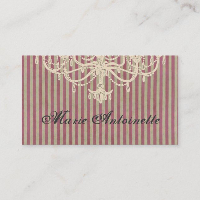 Chandelier Pleasure (More Options) - Business Card (Front)