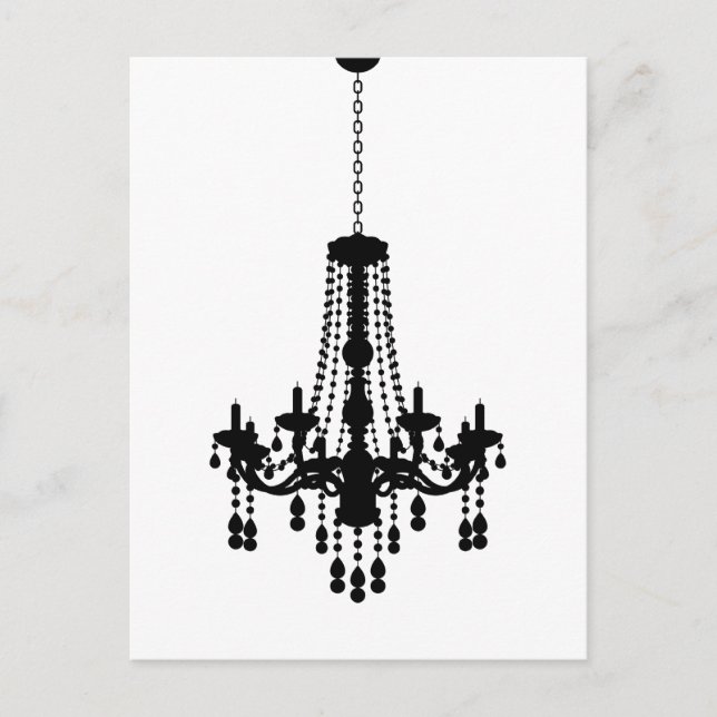 Chandelier Postcard (Front)