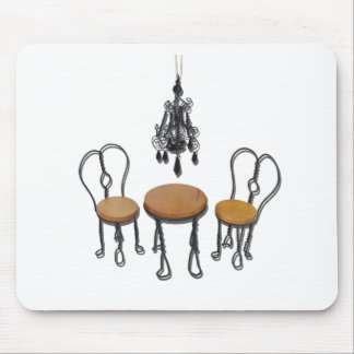 ChandelierBistroSetting121611 Mouse Pad