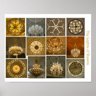 Chandeliers Poster