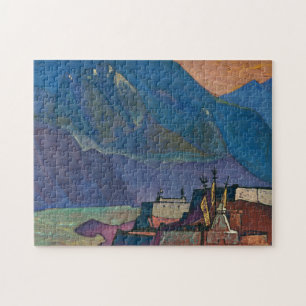 Chandra River by Nicholas Roerich Jigsaw Puzzle