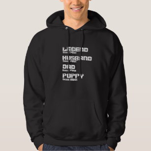 Change ALL Name Date Year Legend Husband Dad Poppy Hoodie