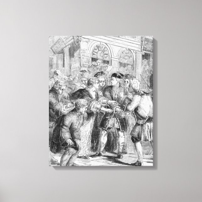 Change Alley Canvas Print (Front)
