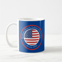 Change Any Text USA Flag Independence Day July 4th