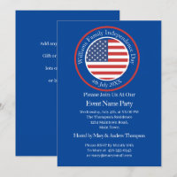 Change Any Text USA Flag Independence Day July 4th