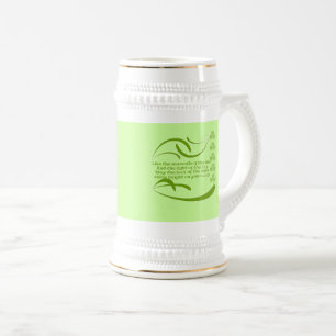 Change background colour-Irish Blessing Beer Stein
