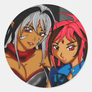 change classic round sticker