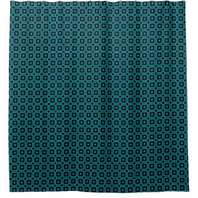 Change Colours! Funky Retro Squares Dots Pattern (Front)