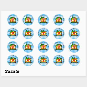 Change / Delete Text Add Other Details Octoberfest Classic Round Sticker