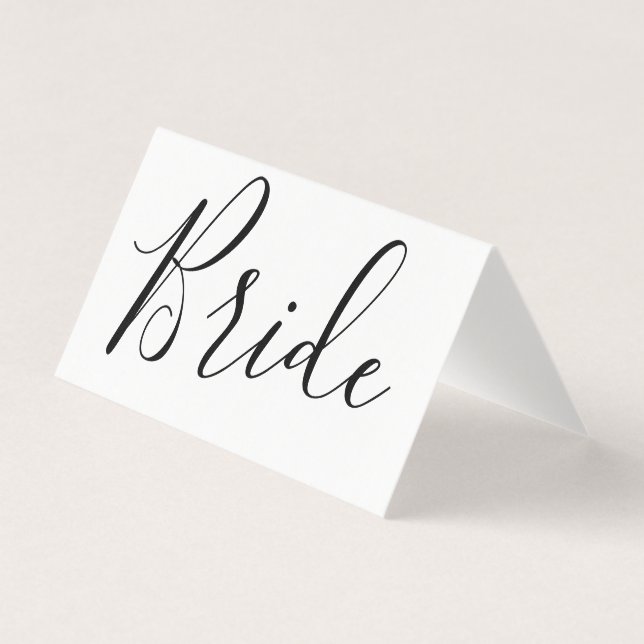 Change Font - Custom Bride (Front)