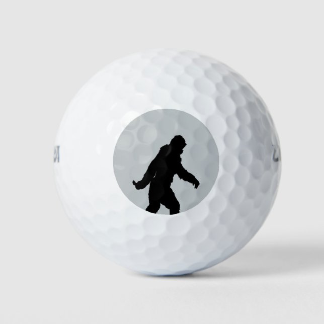 Change Grey Background Decor Colour Click Customiz Golf Balls (Front)