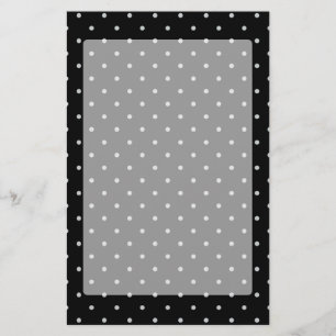Change Grey Polka Dots Any Color Click Customize Stationery