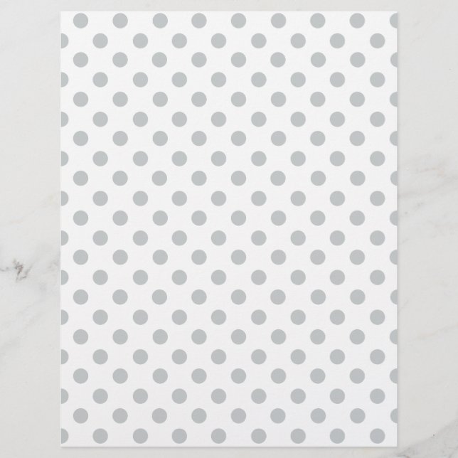Change Grey Polka Dots Any Colour Click Customize (Front)