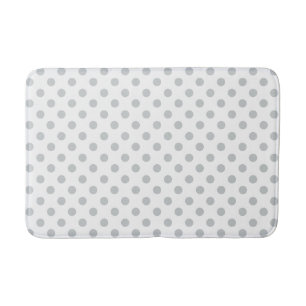 Change Grey Polka Dots Any Colour Click Customize Bath Mat