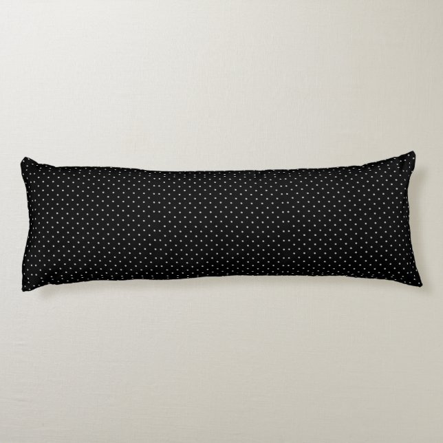 Change Grey Polka Dots Any Colour Click Customize Body Pillow (Back)