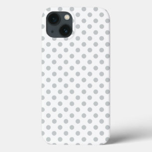 Change Grey Polka Dots Any Colour Click Customize iPhone 13 Case