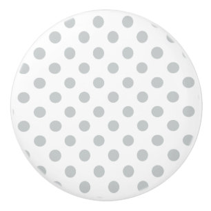 Change Grey Polka Dots Any Colour Click Customize Ceramic Knob
