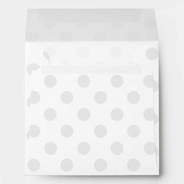 Change Grey Polka Dots Any Colour Click Customize Envelopes (Back (Bottom))