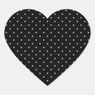 Change Grey Polka Dots Any Colour Click Customize Heart Sticker