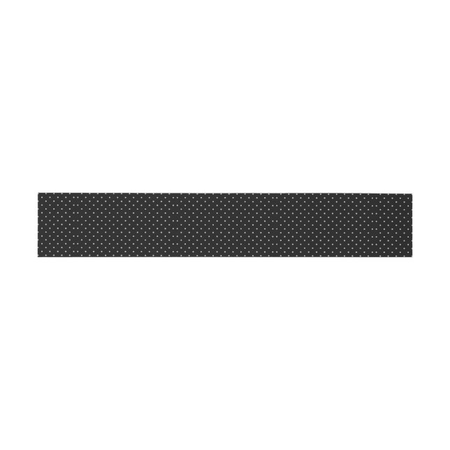 Change Grey Polka Dots Any Colour Click Customize Invitation Belly Band (Flat)