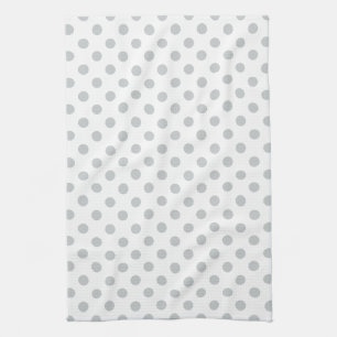 Change Grey Polka Dots Any Colour Click Customize Kitchen Towel