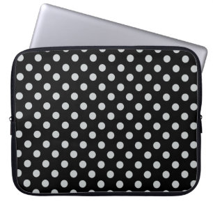 Change Grey Polka Dots Any Colour Click Customize Laptop Sleeve